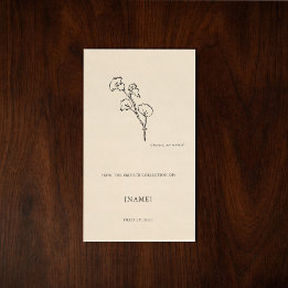 Custom Ex Libris Bookplate Sticker | Dark Academia 長方形シール