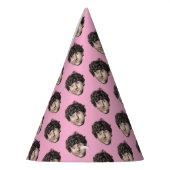 Custom Face Birthday – Personalized Photo  パーティーハット (左)