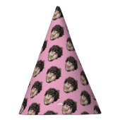 Custom Face Birthday – Personalized Photo  パーティーハット (右)