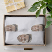 Custom Face Birthday Wedding Personalized Logo  薄葉紙 (ギフト)