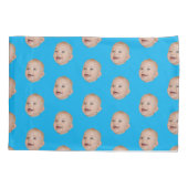 Custom Face Cheerleader Personalize Birthday Photo 枕カバー (裏面)