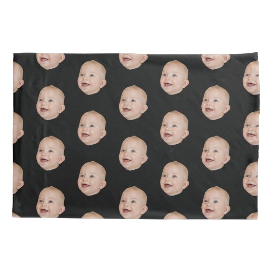 Custom Face Cheerleader Personalize Birthday Photo 枕カバー (裏面)