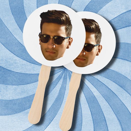 Custom Face Cutout Bachelorette Party Birthday ハンドファン