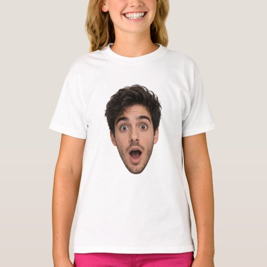 Custom Face Cutout Bachelorette Party Birthday  Tシャツ (正面)
