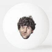 Custom Face Funny Beer Bachelor Party Personalized 卓球ボール (正面)