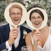 Custom Face Him or Her Game Paddles  ハンドファン