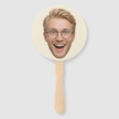 Custom Face Him or Her Game Paddles  ハンドファン (裏面)