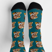 Custom Face kids pets Personalized Photo Picture ソックス (上部)