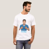 Custom Face & Name T-shirt - Personalized Gift Tシャツ (正面フル)