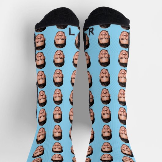  Custom Face Socks ソックス (上部)