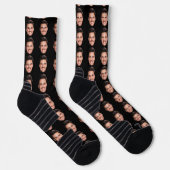 Custom Face Socks, Personalized Photo Picture ソックス (右)