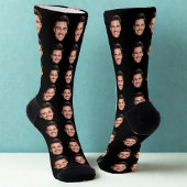 Custom Face Socks, Personalized Photo Picture ソックス