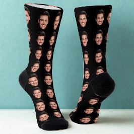  Custom Face Socks, Personalized Photo Picture ソックス