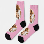 Custom Face Socks – Personalized Photo Socks Gift ソックス (左)