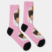 Custom Face Socks – Personalized Photo Socks Gift ソックス (右)