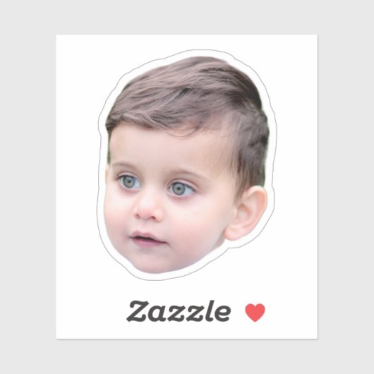 Custom Face Sticker | Face and Photo Label シール (シート)