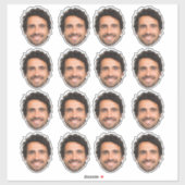 Custom Face Sticker – Personalized Photo Sticker シール (シート)