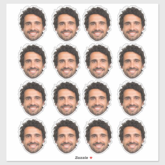 Custom Face Sticker – Personalized Photo Sticker シール (シート)
