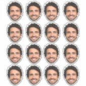 Custom Face Sticker – Personalized Photo Sticker シール (正面)