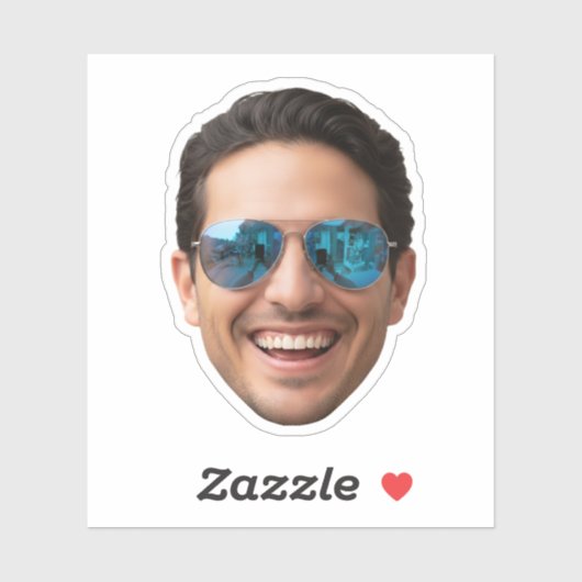 Custom Face Stickers, Personalized Face, Photo  シール (シート)