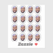Custom Face Stickers, Personalized Photo シール (シート)