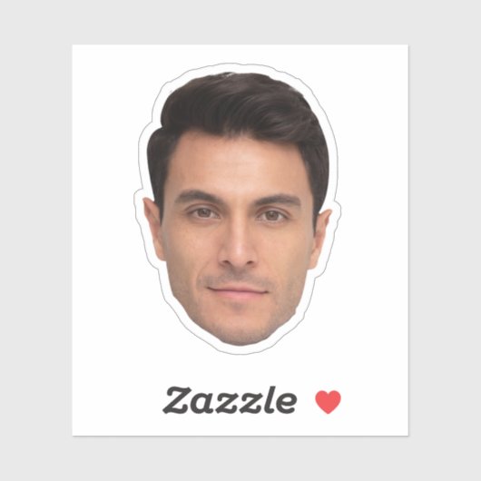 Custom Face Stickers – Personalized Photo Decals シール (シート)