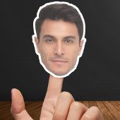 Custom Face Stickers – Personalized Photo Decals シール