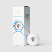 Custom Face & Text – Funny Gift for Golfers ゴルフボール (パッケージング)