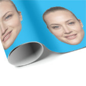 Custom Face Wrapping Paper Personalized Gift  ラッピングペーパー (ロールコーナー)
