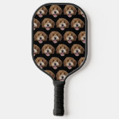 Custom Faces Pickleball Paddle, Personalized ピックルボールラケット (裏面)