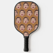 Custom Faces Pickleball Paddle, Personalized ピックルボールラケット (裏面)