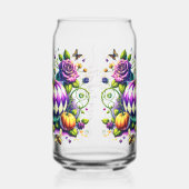 Custom Fall Thanksgiving Pumpkin, Gift for Her ガラス缶 (右)