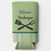 Custom Family BBQ スリム缶クーラー (正面)