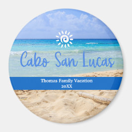 Custom Family Cabo San Lucas Vacation Christmas マグネット