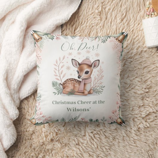 Custom Family Christmas クッション (ブランケット)