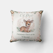 Custom Family Christmas クッション (裏面)