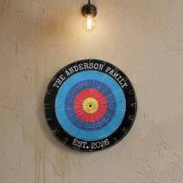 Custom Family Dartboard Personalized Name  Gift ダーツボード