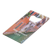 Custom Family Italy Trip Photo  クレジットカード栓抜き (正面アングル)