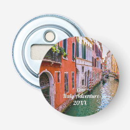 Custom Family Italy Trip Photo  栓抜き