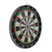 Custom Family Name Dartboard ダーツボード (正面左)