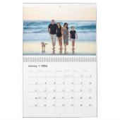 Custom Family Photo Calendar カレンダー (1月 2026)