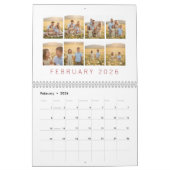 Custom Family Photo Calendar 2026 カレンダー (2月 2026)