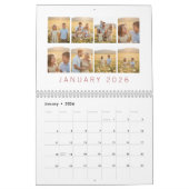 Custom Family Photo Calendar 2026 カレンダー (1月 2026)