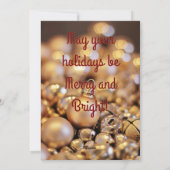 Custom Family Photo Christmas Card シーズンカード (裏面)