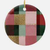 Custom Family Photo Christmas Ceramic Ornament  セラミックオーナメント (裏面)