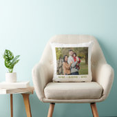 Custom Family Photo Double Sided  Throw Pillow クッション (椅子)