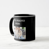 Custom Family Photo Mug マグカップ (正面左)