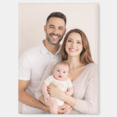 Custom Family Photo Personalised  マグネット (正面)