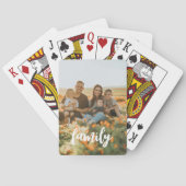 Custom Family Photo Playing Cards | Personalized トランプ (裏面)