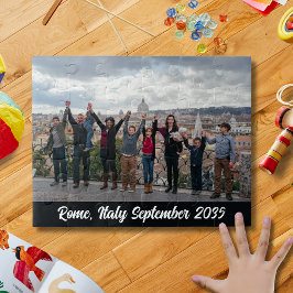 Custom Family Photo Travel Souvenir Puzzle ジグソーパズル